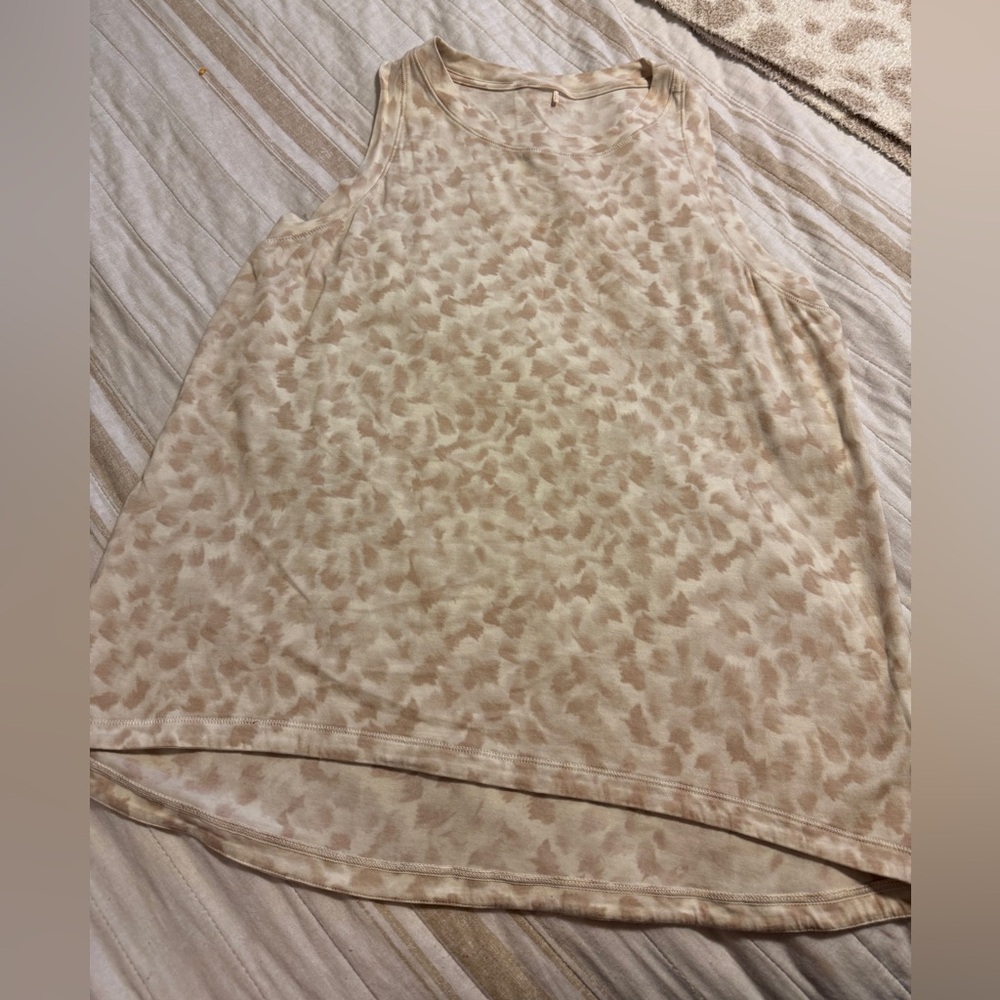 CALIA Women’s tank top size large Carrie underwood cream tan